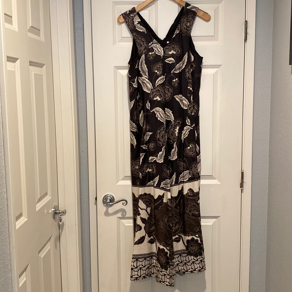 Anthropologie Floreat flower print caftan